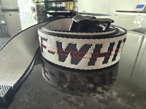 Cintura industriale off white - cintura, off-white
