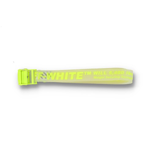 Cintura industriale off white - cintura, off-white
