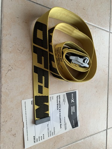 Off white industrial belt - off-white, 2.0