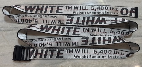 Cintura industriale off - industriale, off-white