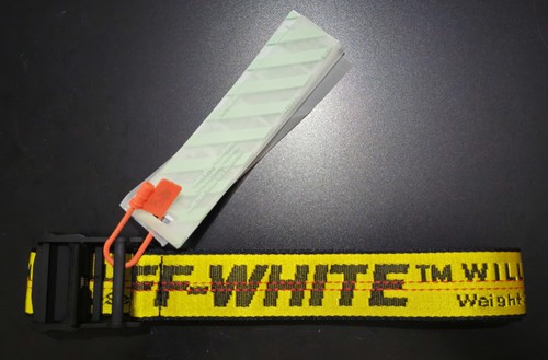 Cintura tessuto con - in, fibbia