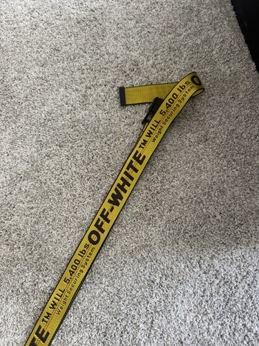 Cintura industriale off white - cintura,