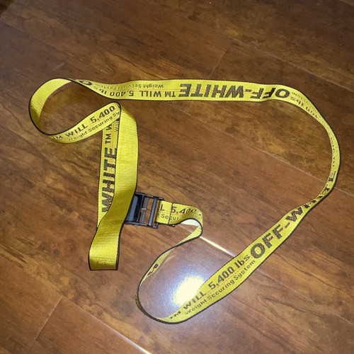 Off white cintura uomo giallo - off-white,